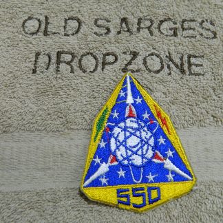 USAF Patch- 550 Strategic Missile Sq.- Color