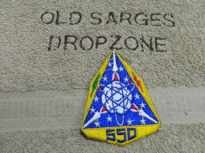USAF Patch- 550 Strategic Missile Sq.- Color