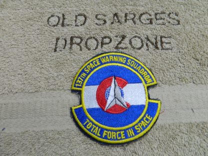 USAF Patch: 137th Space Warning Squadron - Color