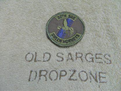 USAF Patch: 20th SOS - Subdued ( Hook Back)