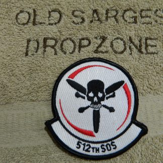 USAF Patch: 512th SOS - Rescue Squadron- Color