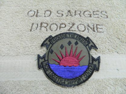 USAF Patch: PACAF Logistics - Support Center - Subdued