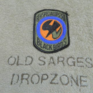 USAF Patch: 8th Special Ops Sq- Black Birds - Subdued