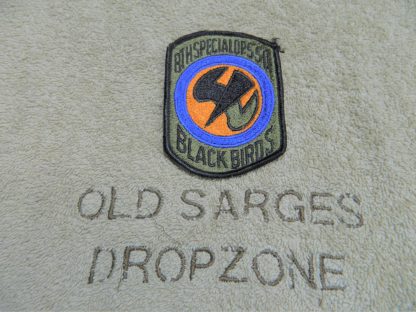 USAF Patch: 8th Special Ops Sq- Black Birds - Subdued