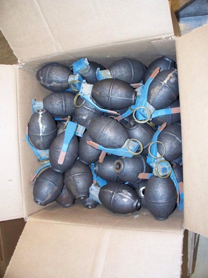 INERT Hand Grenades - LEMON - 50 Ct.
