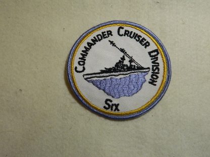 USN : COMMANDER CRUISER DIVSION SIX