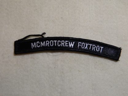 USN ROCKER : MCMROTCREW FOXTROT